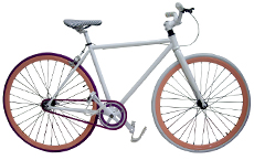 700C fixed gear bicycle